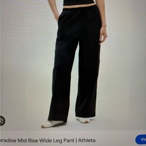 Athleta Paradise Relaxed Wide Leg Pant
